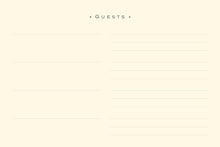 Load image into Gallery viewer, Classic Black Guest Book