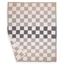 Load image into Gallery viewer, Multicolor Checkered Reversible Throw Blanket