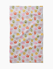 Load image into Gallery viewer, Retro Watering Cans Tea Towel