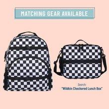 Load image into Gallery viewer, Black & White Checkered Backpack