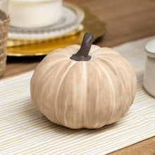 Load image into Gallery viewer, Willis Pumpkin Décor – Antique Cream