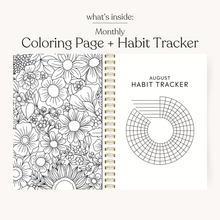 Load image into Gallery viewer, Pink Trellis 2025-2026 Academic Planner