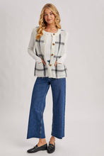 Load image into Gallery viewer, Heritage Plaid Knit Sweater Vest with Pockets
