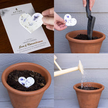 Load image into Gallery viewer, Love & Remembrance Seed Paper Greeting Card