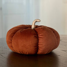 Load image into Gallery viewer, Rust Corduroy Pumpkin