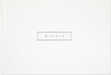 Load image into Gallery viewer, White Leather Guest Book