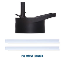 Load image into Gallery viewer, Black and White Checkered 14 oz Steel Water Bottle