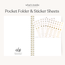 Load image into Gallery viewer, Pink Trellis 2025-2026 Academic Planner