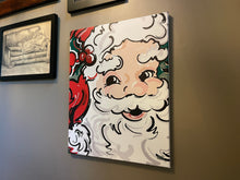Load image into Gallery viewer, Santa 16"x20" Wrapped Canvas Print by Justin Patten