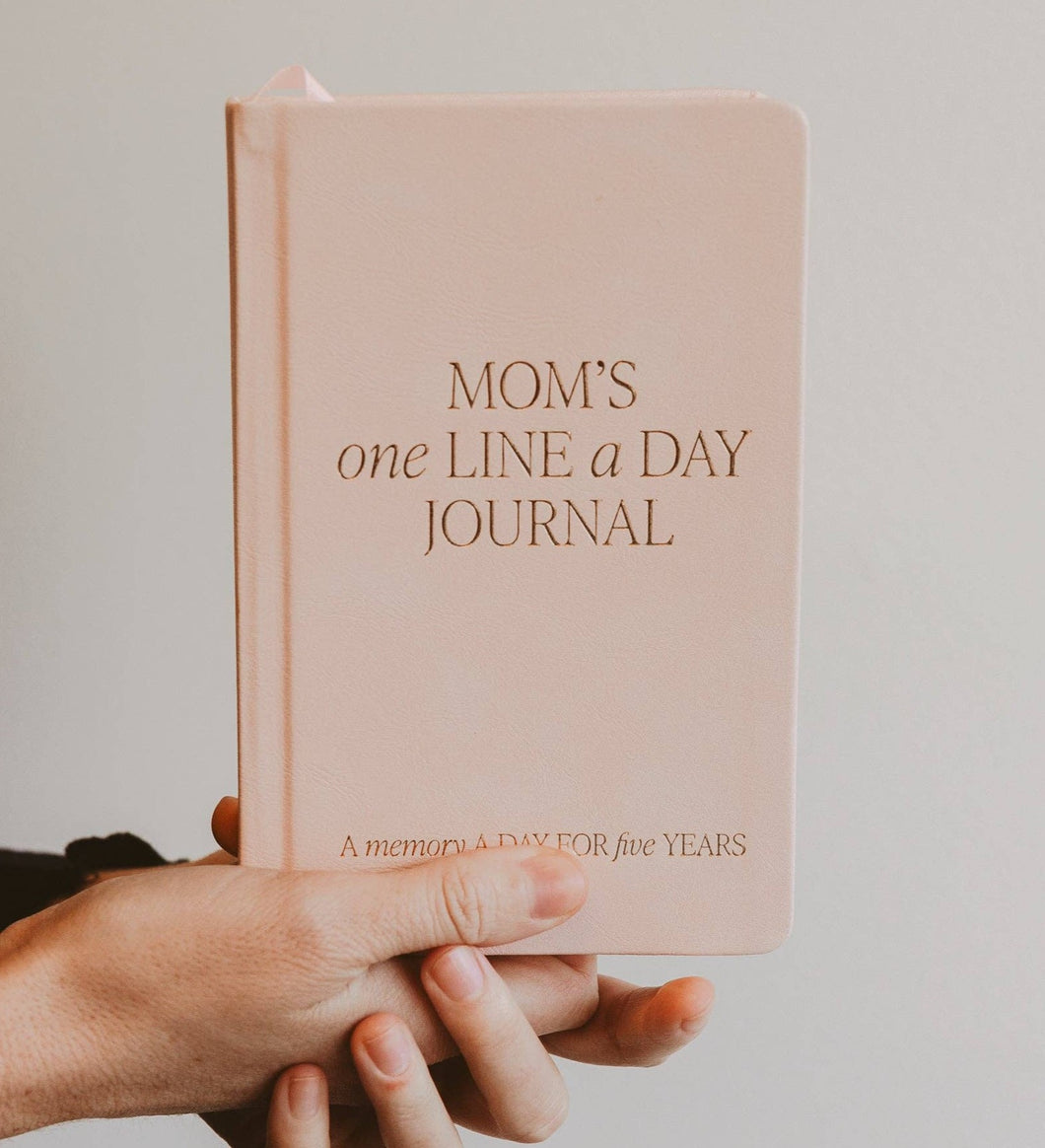 Mom's one line a day journal: A memory a day for 5 years. 
