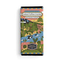 Load image into Gallery viewer, Salted Toffee Crackle Truffle Bar