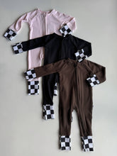 Load image into Gallery viewer, Ribbed Midnight Black | Bamboo Two-Piece