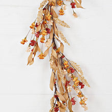 Load image into Gallery viewer, Garland with Cluster Wildflowers and Leaves | 5'