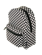 Load image into Gallery viewer, Mini Checkered Backpack