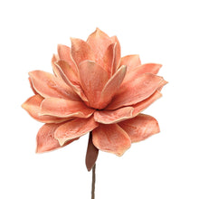 Load image into Gallery viewer, EVA Foam Lotus Blossom Spray - Coral 29.5"