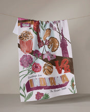 Load image into Gallery viewer, Greetings From Indiana Tea Towel