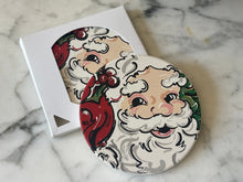 Load image into Gallery viewer, Santa Clause Stone Coaster by Justin Patten