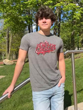 Load image into Gallery viewer, Indiana University Script Short Sleeve Unisex Tee by Justin Patten (2 Colors)