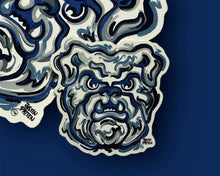 Load image into Gallery viewer, Butler University Mini Vinyl Sticker by Justin Patten