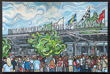 Load image into Gallery viewer, Indianapolis Motor Speecway Painting (36" x 24") by Justin Patten (Original Painting)