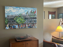 Load image into Gallery viewer, Indianapolis Motor Speecway Painting (36" x 24") by Justin Patten (Original Painting)