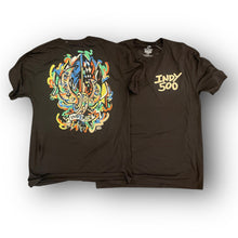 Load image into Gallery viewer, Indianapolis Motor Speedway Motion Wing and Wheel Tee by Justin Patten (New 2025 Design)(Black)