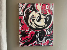 Load image into Gallery viewer, The Ohio State University 8" x 10" Vintage Brutus Wrapped Canvas Print by Justin Patten