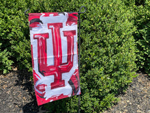 Load image into Gallery viewer, Indiana University IU Garden Flag by Justin Patten