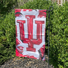 Load image into Gallery viewer, Indiana University IU Garden Flag by Justin Patten