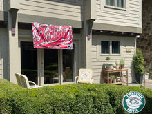 Load image into Gallery viewer, Indiana University IU Banner Flag 5' x 3' by Justin Patten (4 grommets)