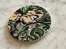 Load image into Gallery viewer, Michigan State University Mascot Stone Coaster by Justin Patten