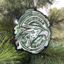 Load image into Gallery viewer, Zionsville Indiana Eagle Ornament by Justin Patten (3 Styles)