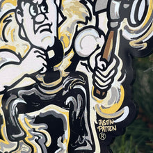 Load image into Gallery viewer, Purdue University Pete Ornament by Justin Patten