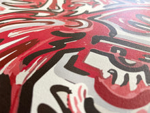 Load image into Gallery viewer, Ball State University Beneficence Statue 20" x 16" Print by Justin Patten