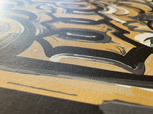 Load image into Gallery viewer, Purdue 20"x16" World's Biggest Drum Vintage Style Print by Justin Patten