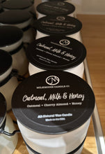 Load image into Gallery viewer, Soy Candle 3.75 oz Traveler Tin: Oatmeal, Milk, &amp; Honey

