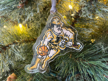 Load image into Gallery viewer, Purdue University Basketball Pete Ornament by Justin Patten
