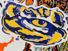 Load image into Gallery viewer, LSU Eye Durable Sticker by Justin Patten