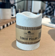 Load image into Gallery viewer, White cement timer pillar (3x4). Lightweight.