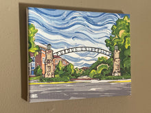 Load image into Gallery viewer, Purdue University 10" x 8" Gateway to the Future Wrapped Canvas Print by Justin Patten