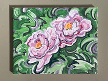 Load image into Gallery viewer, Peonies 10"x 8" Wrapped Canvas Print by Justin Patten
