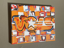 Load image into Gallery viewer, University of Tennessee 10" x 8" VOLS Wrapped Canvas Print by Justin Patten