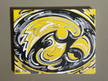 Load image into Gallery viewer, University of Iowa, Hawkeye, 8" x 10" Wrapped Canvas Print by Justin Patten