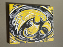 Load image into Gallery viewer, University of Iowa, Hawkeye, 8" x 10" Wrapped Canvas Print by Justin Patten