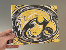 Load image into Gallery viewer, University of Iowa, Hawkeye, 8" x 10" Wrapped Canvas Print by Justin Patten