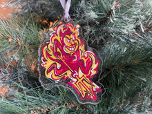 Load image into Gallery viewer, Arizona State University Mascot Ornament by Justin Patten