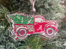 Load image into Gallery viewer, The University of Alabama Truck Acrylic Ornament by Justin Patten