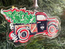 Load image into Gallery viewer, University of Connecticut Truck Ornament by Justin Patten