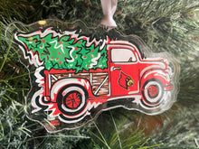 Load image into Gallery viewer, University of Louisville Truck Ornament by Justin Patten