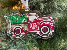 Load image into Gallery viewer, Texas A&M Truck Ornament by Justin Patten